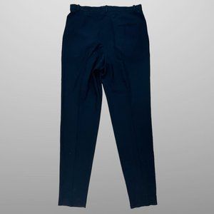Hermes Soft Wool Black Women's Pants Made In France Size EU 40